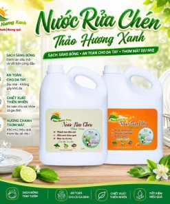 Nước rửa chén Thảo Hương Xanh (dung tích 3.2 lít, hương quế) - Ảnh 2