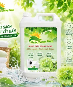 Alternative view of Nước giặt trắng sáng can 10kg