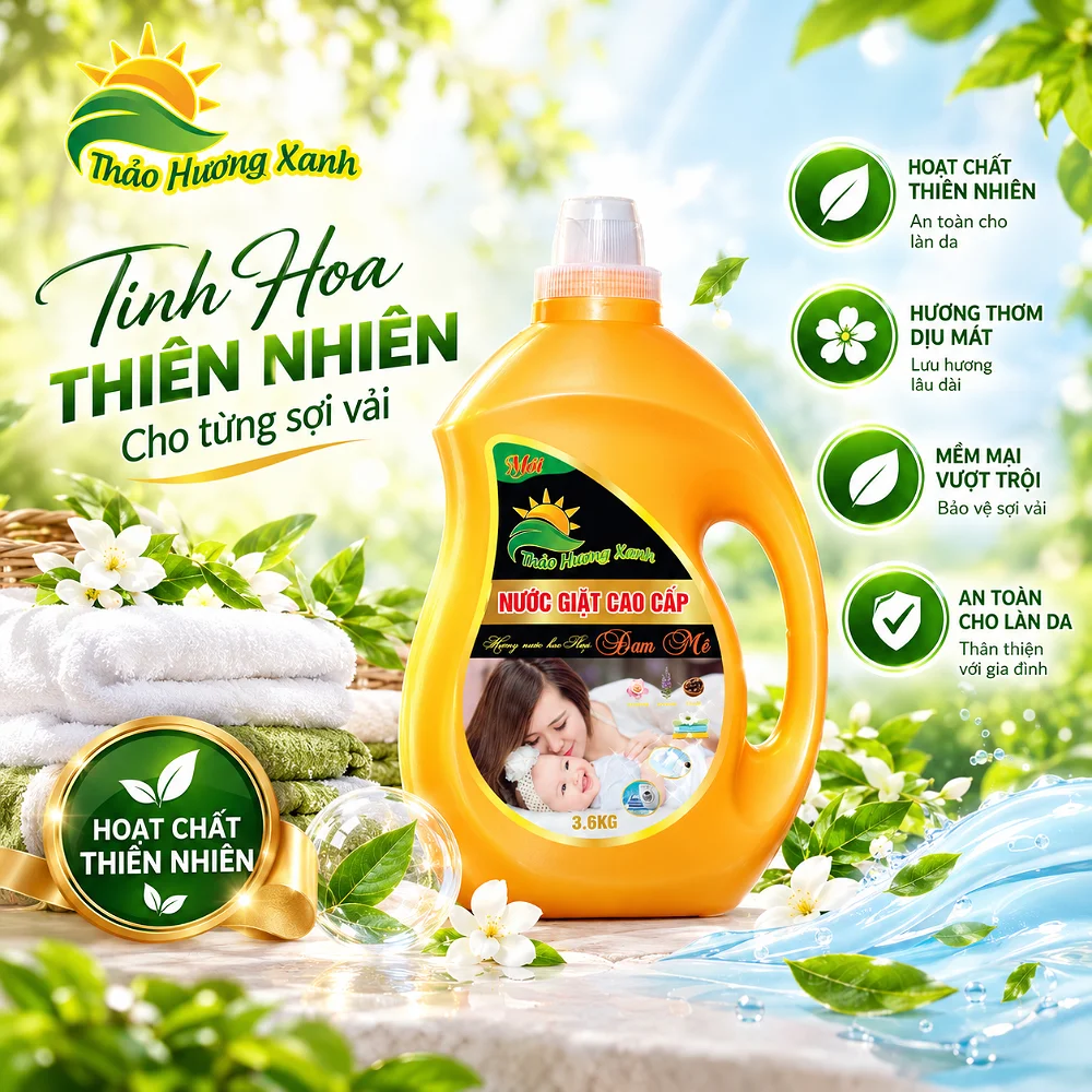 Nước giặt cao cấp - Ảnh 2