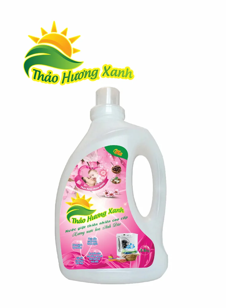 Nước giặt thiên nhiên cao cấp 3.6kg (hồng)