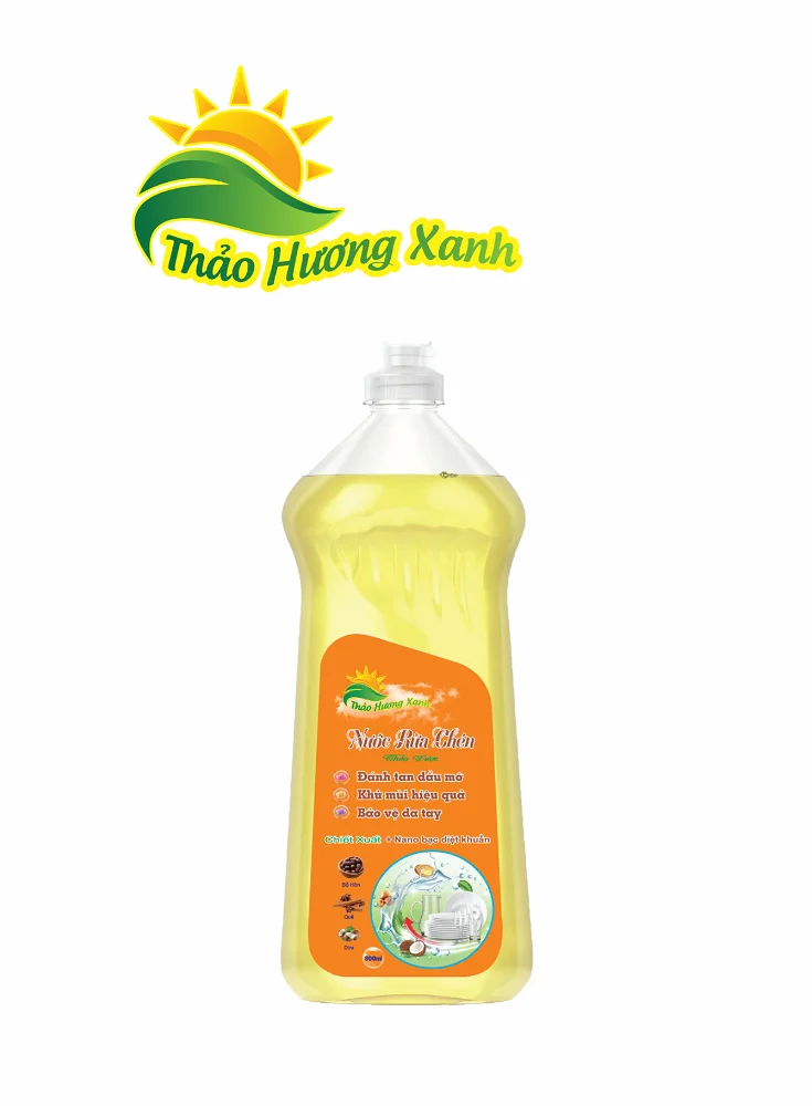 Nước rửa chén Thảo Hương Xanh (dung tích 800ml, hương quế)