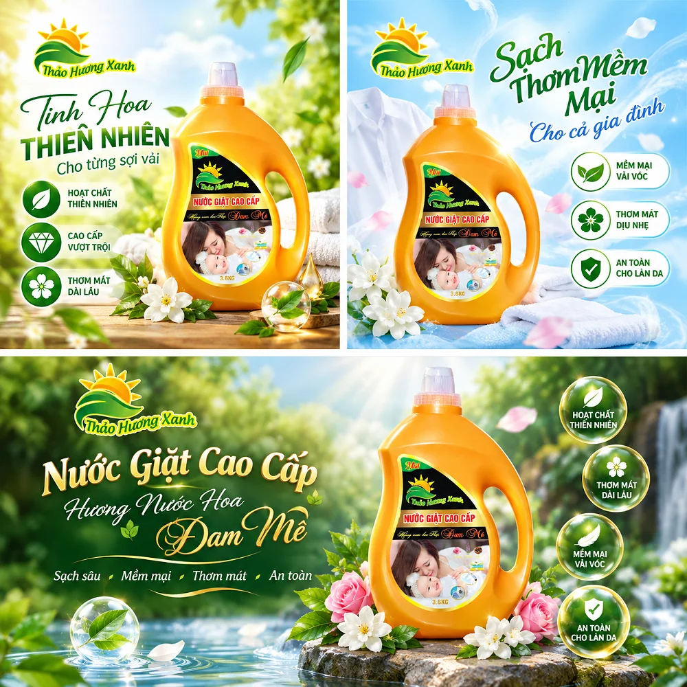 Nước giặt cao cấp - Ảnh 3
